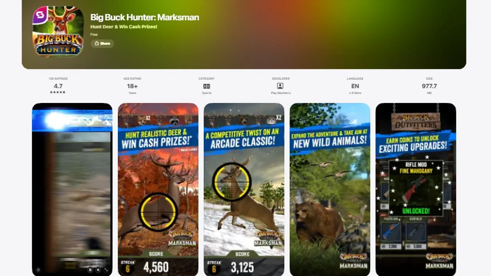 Big Buck Hunter - Best Skill-Based Action Game for Cash Prizes