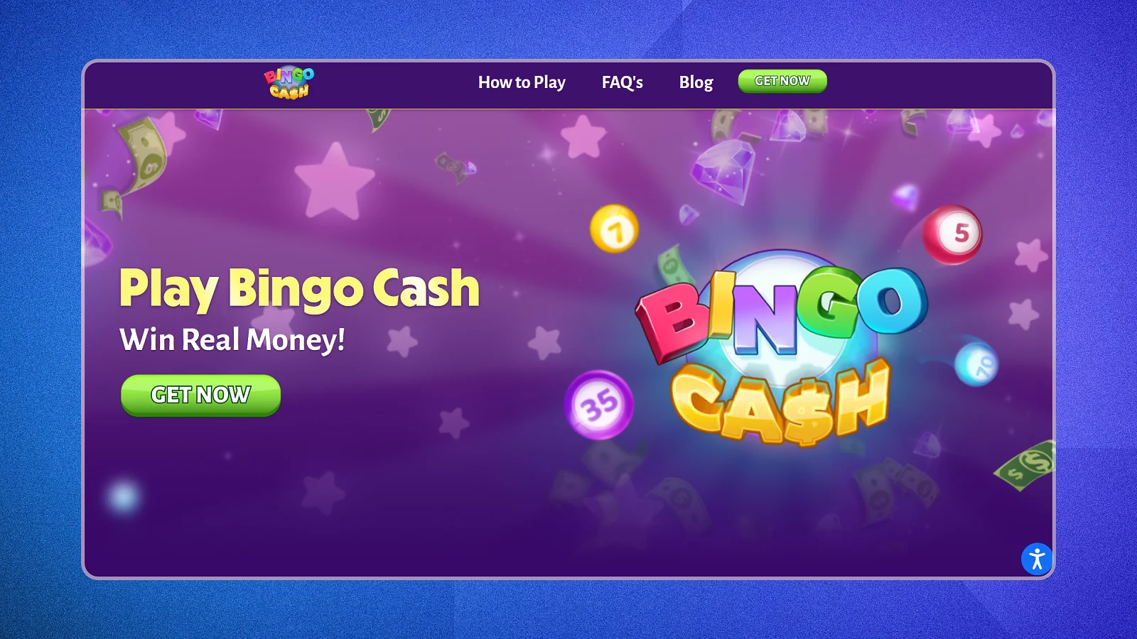 Bingo Cash website