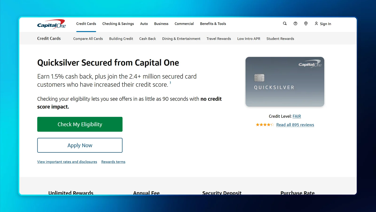 Capital One-Website