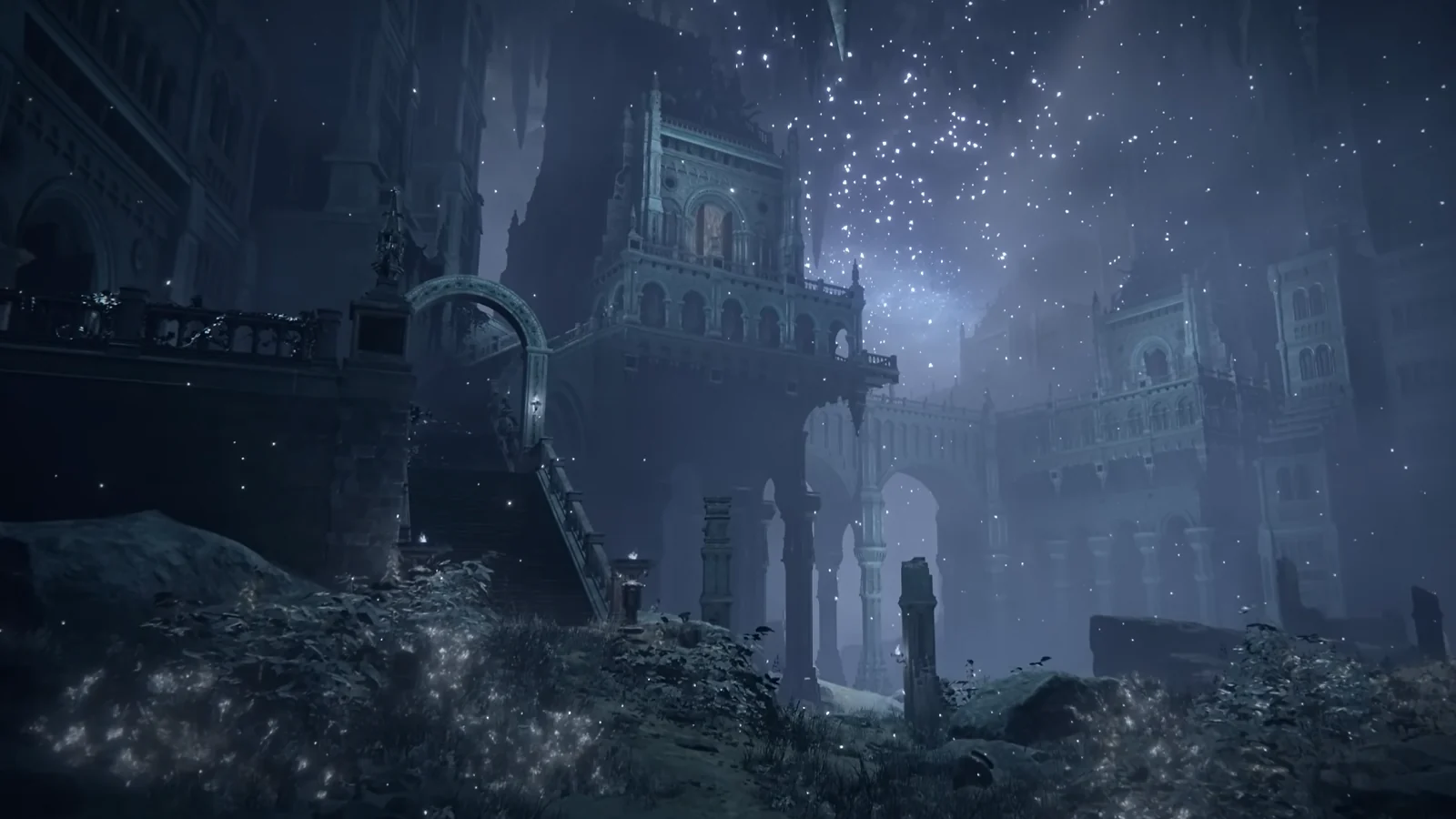 Gameplay, das beeindruckende Architektur zeigt