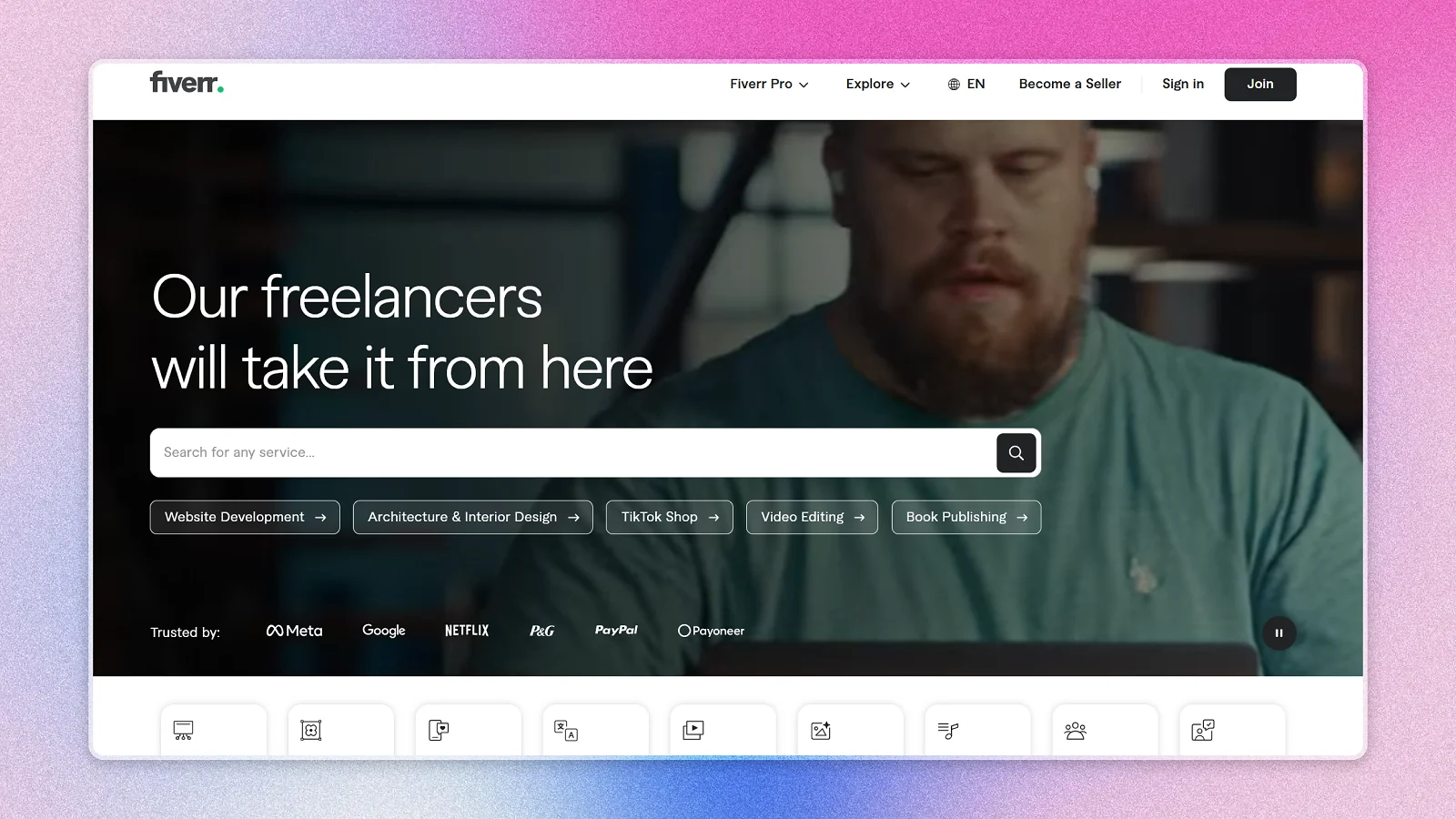 Fiverr website