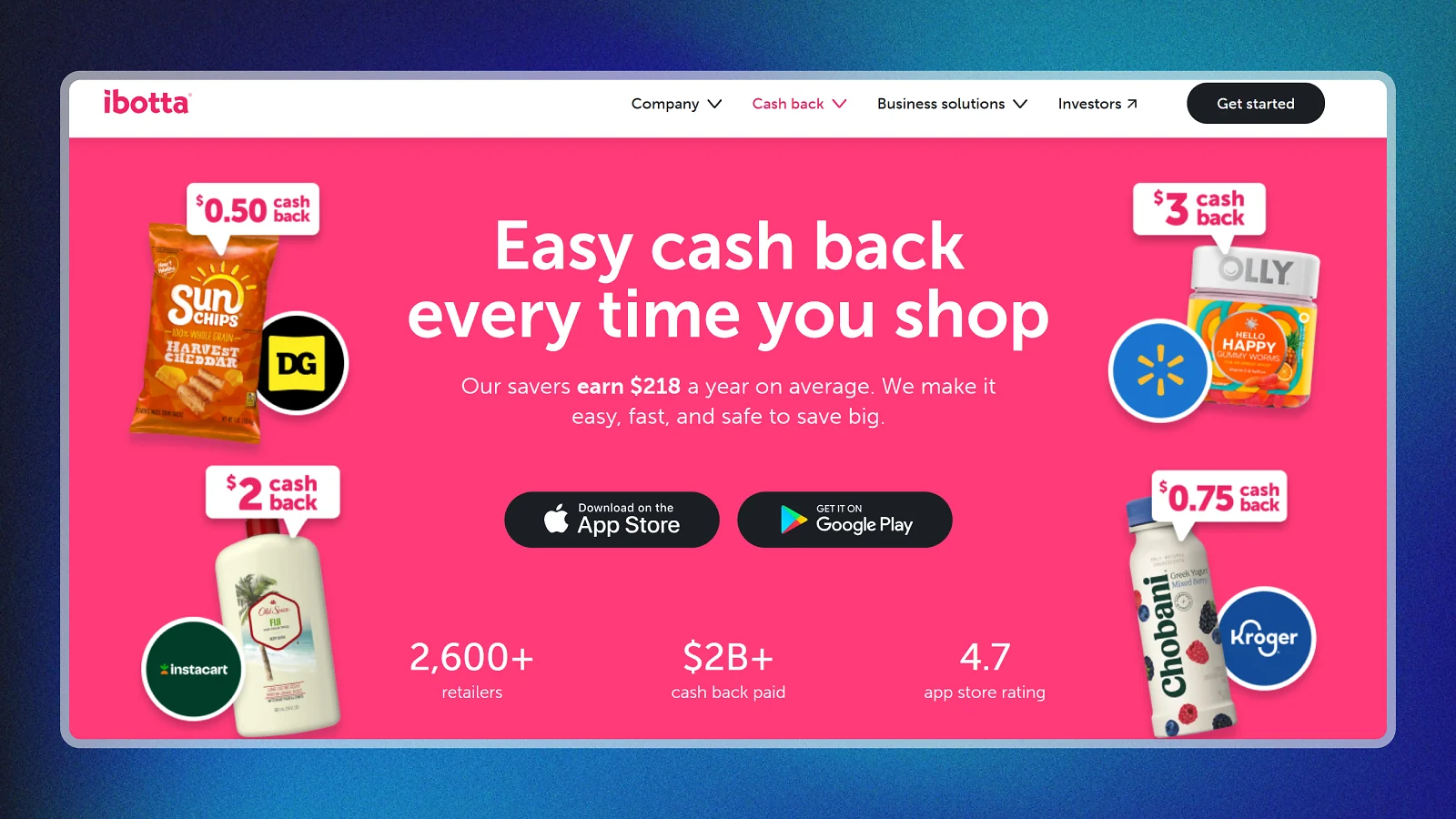 Ibotta website