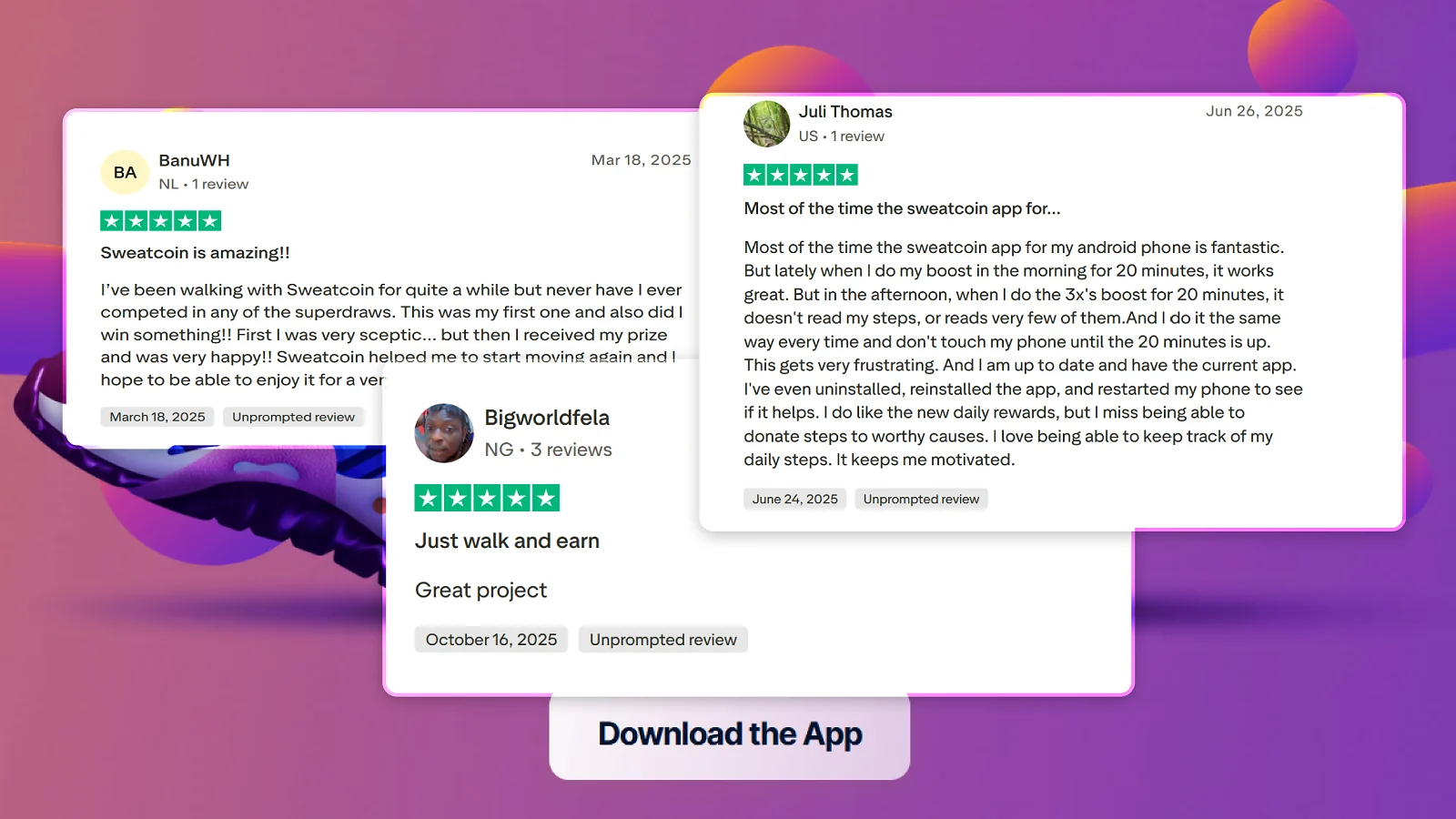 is sweatcoin legit trustpilot reviews