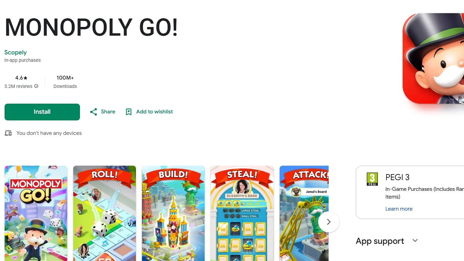 Monopoly Go su Cash’em All – Gioca a Monopoly e guadagna soldi veri