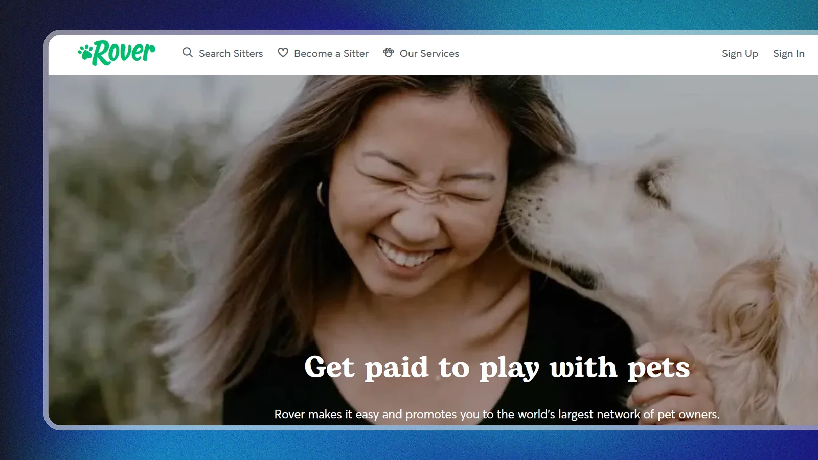 Rover website