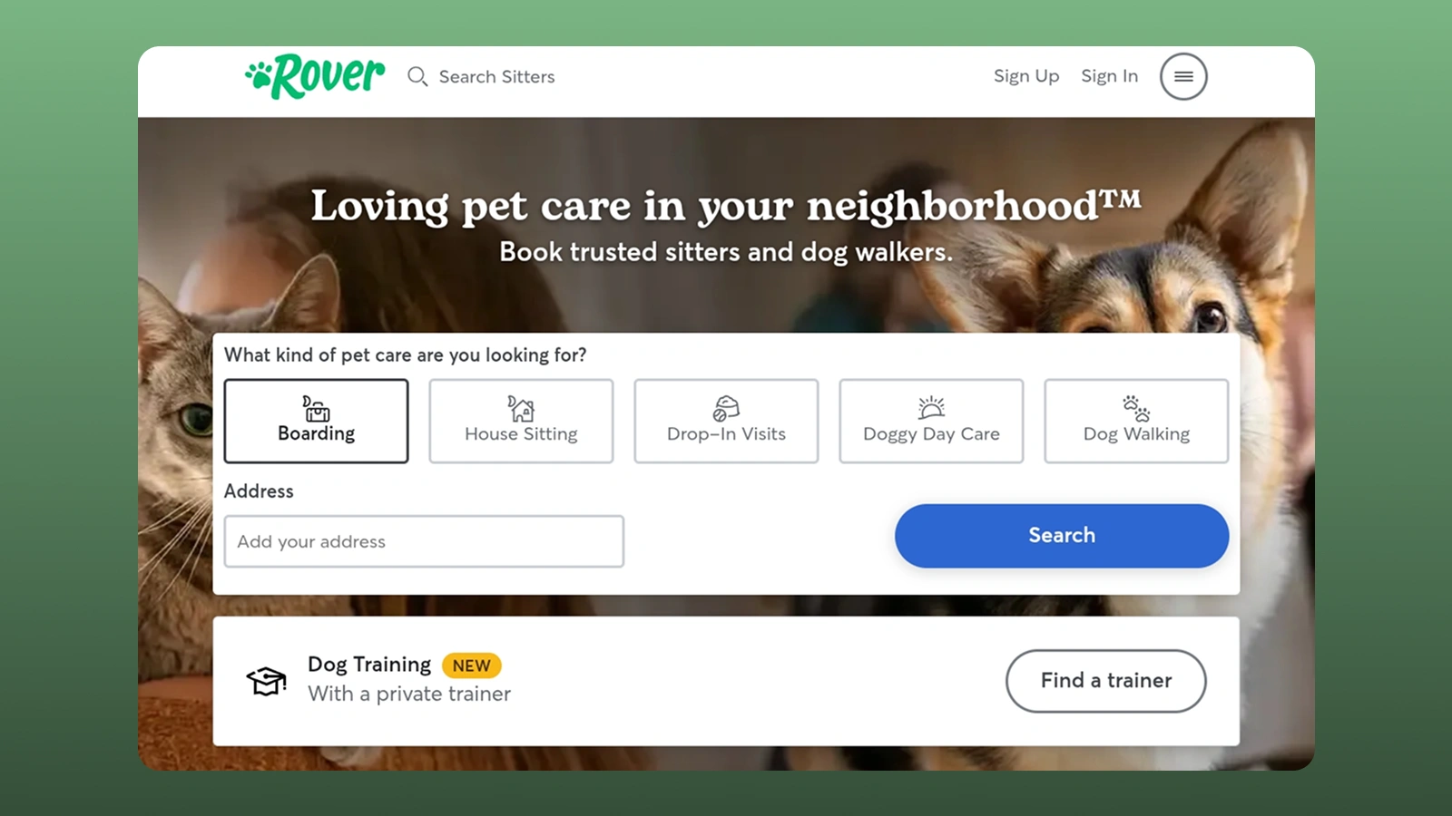 rover website