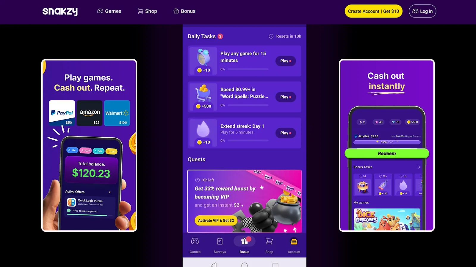 Snakzy app