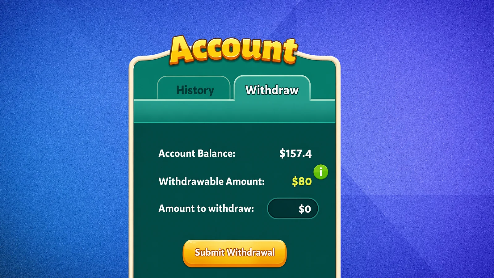 Solitaire Cash PayPal payout confirmation screenshot
