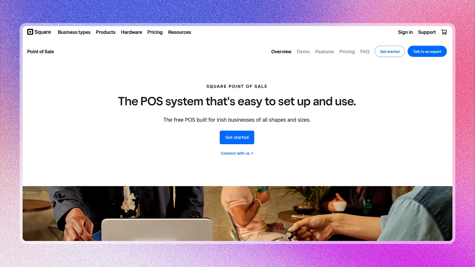 Square website