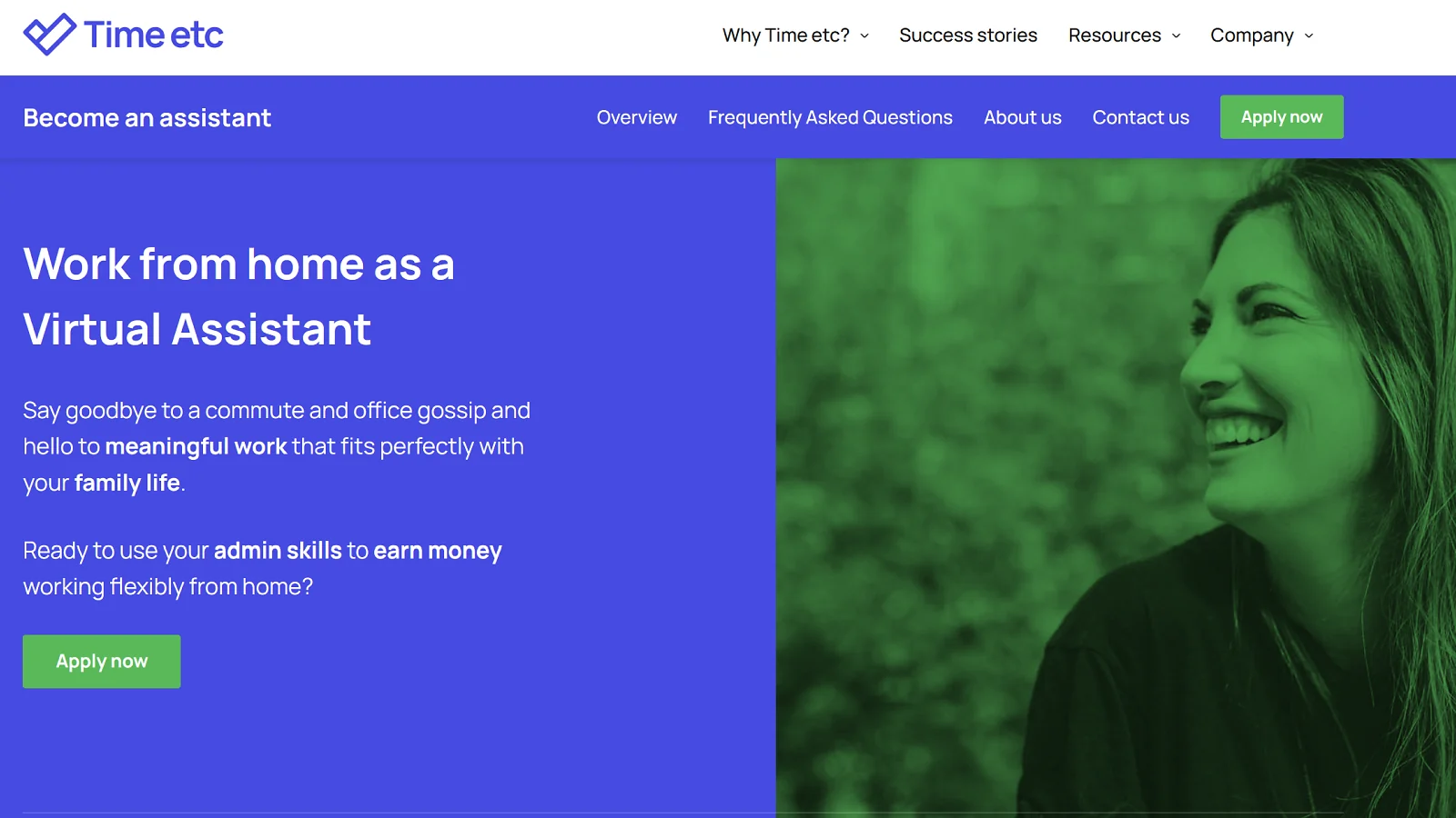 Time etc website