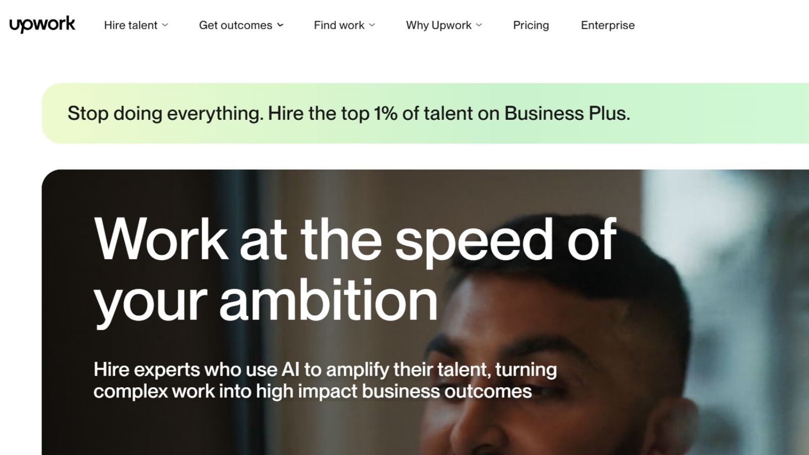 Upwork website