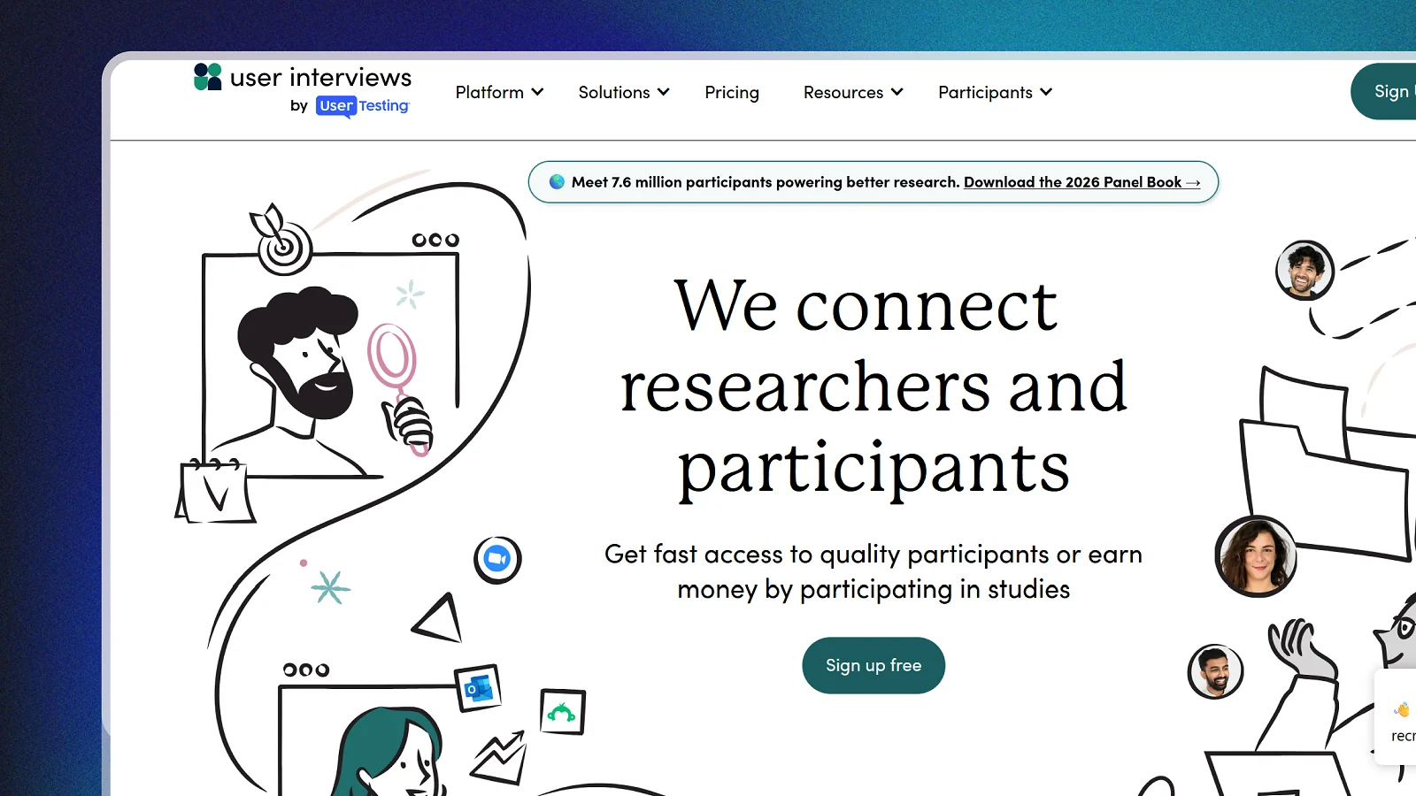 user uterviews website
