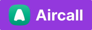 Aircall logo and text