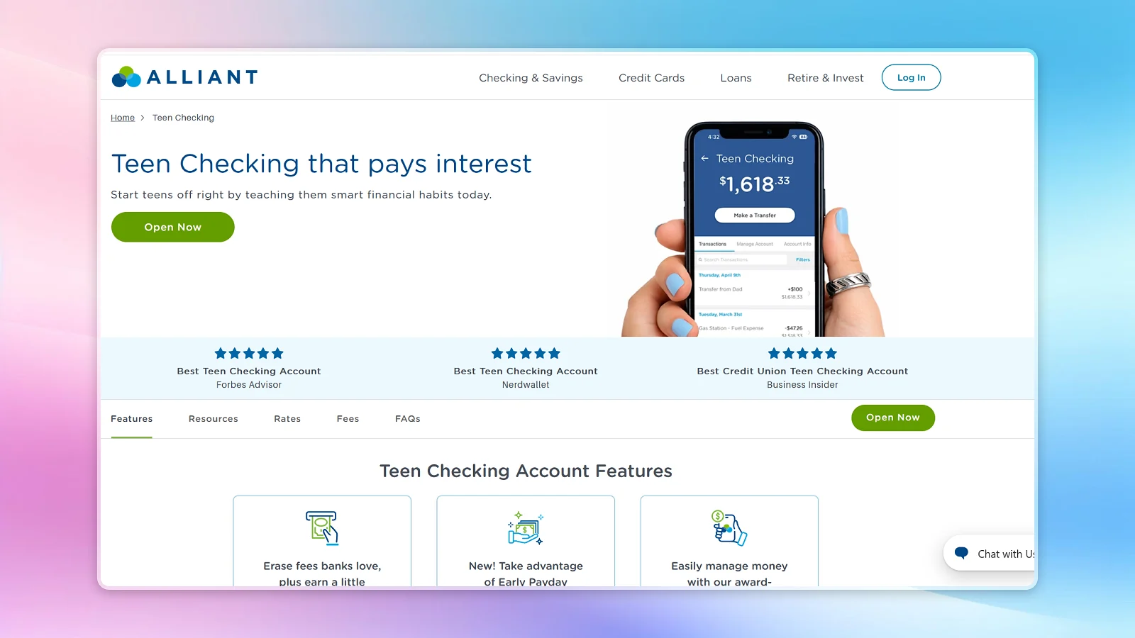 Alliant website