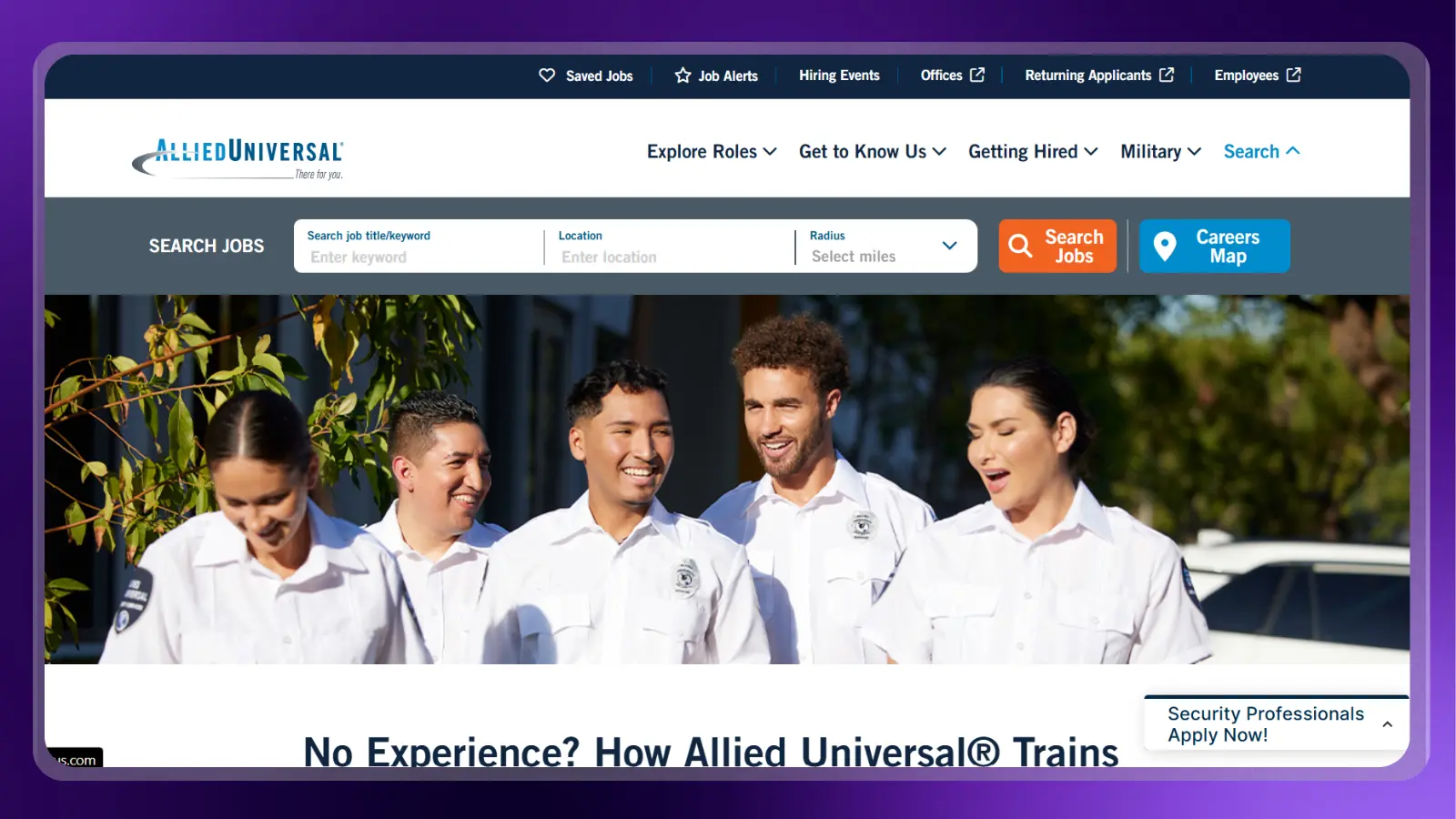 allieduniversal website
