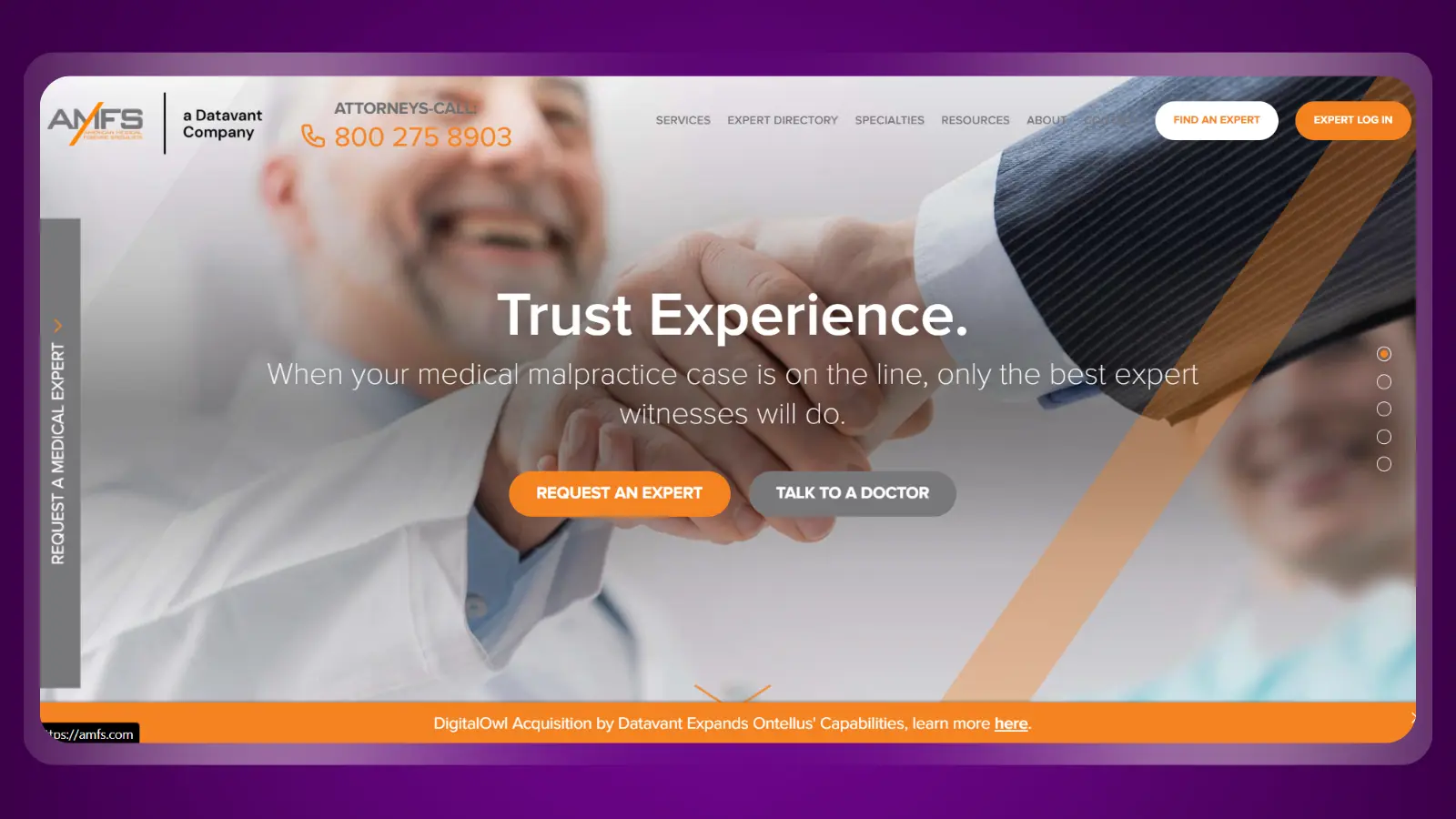 amfs website