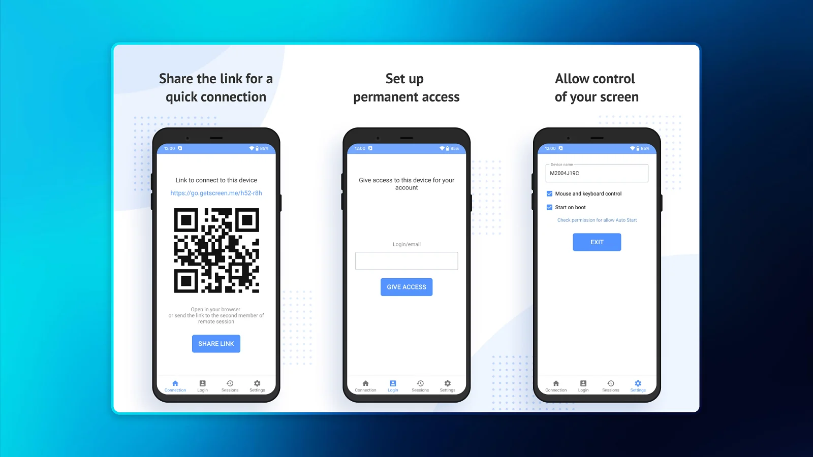 getscreen interface