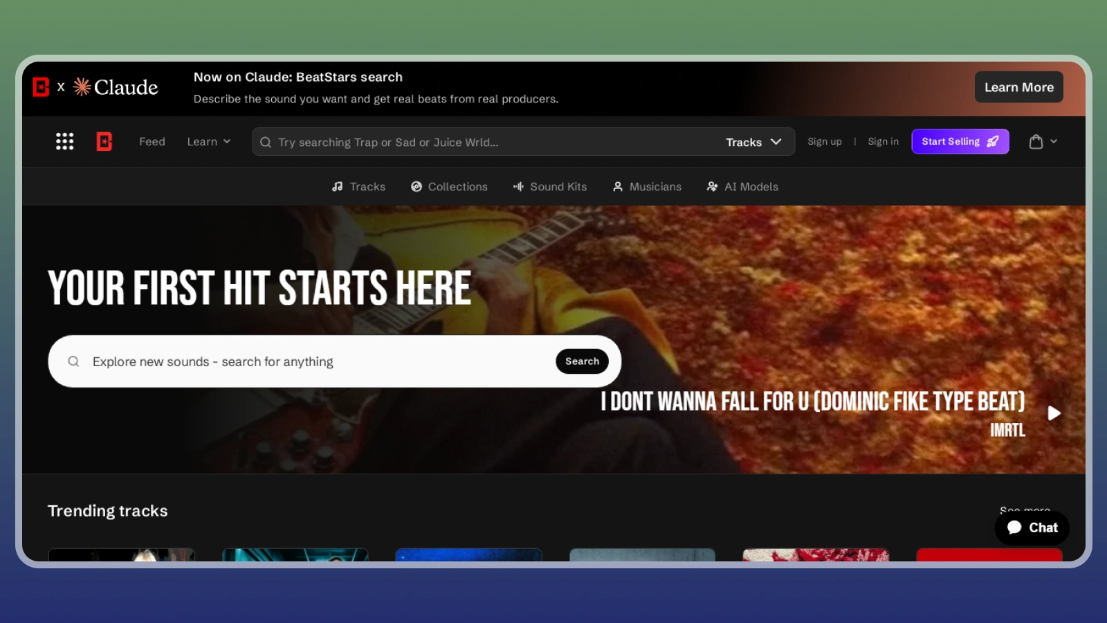 BeatStars website