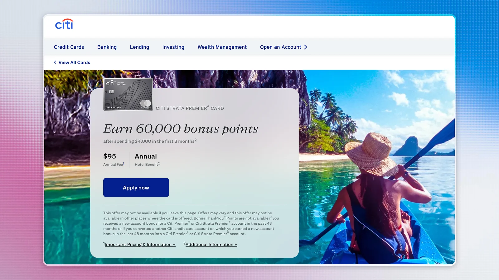 Citi website