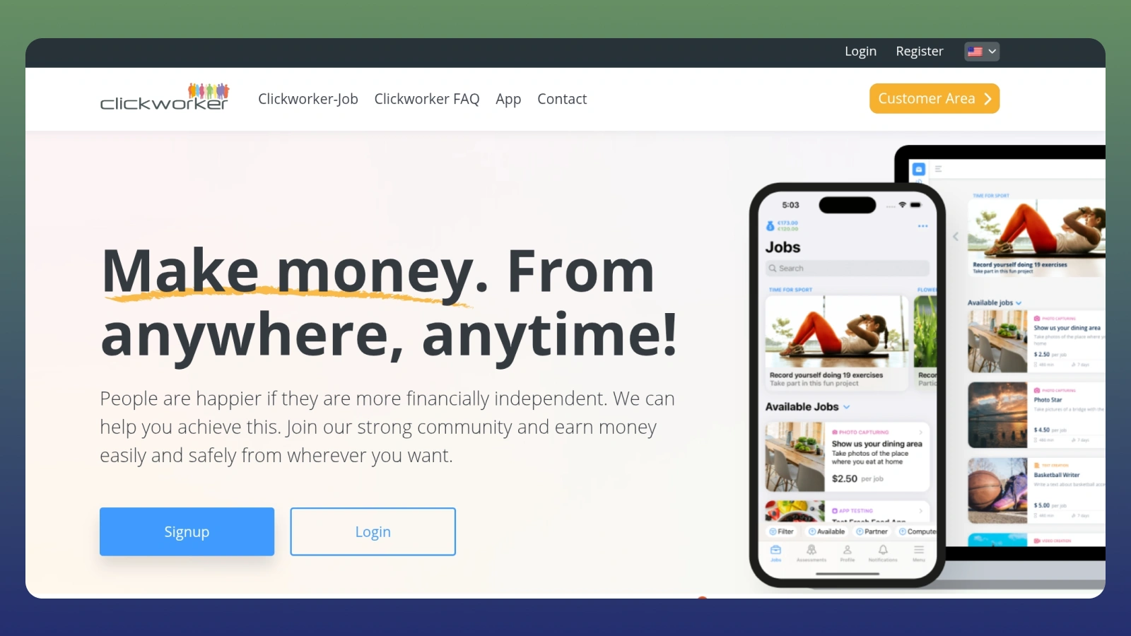 website Clickworker