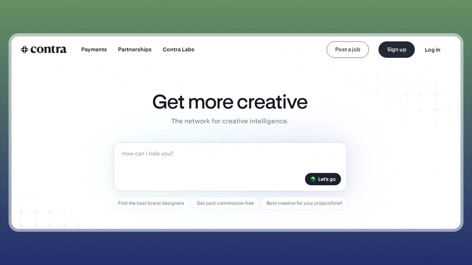 Contra freelance platform
