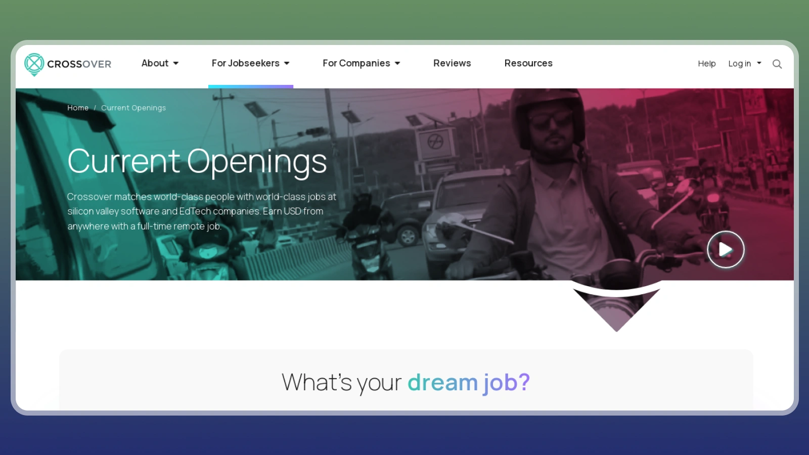 Crossover website