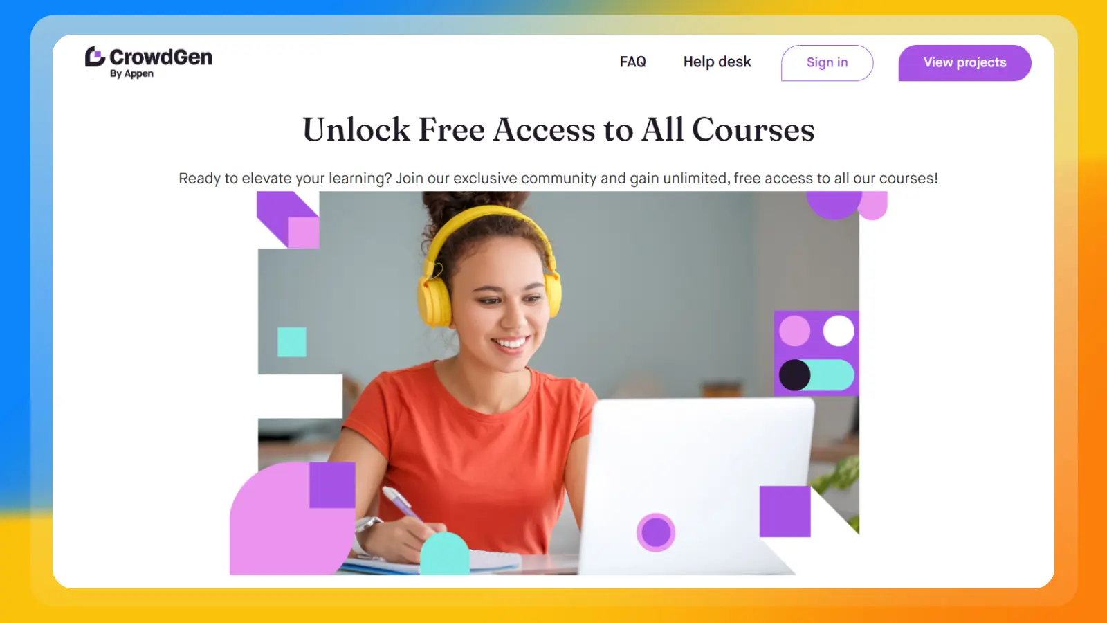 crowdgen website