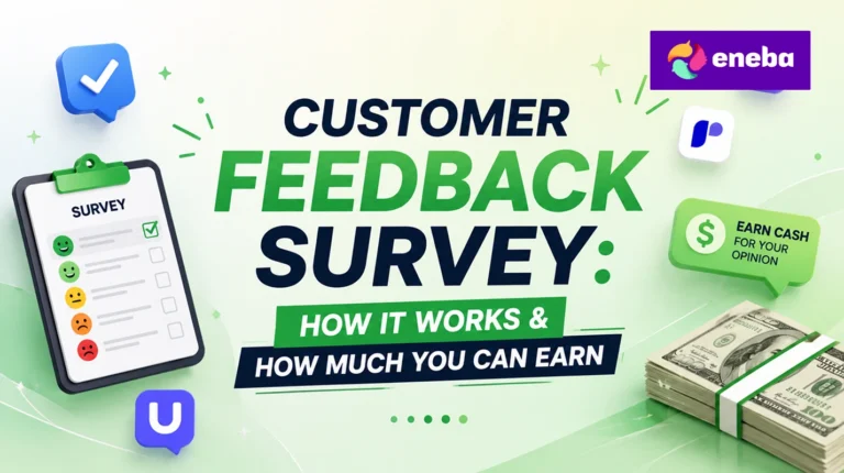 Customer Feedback Survey: How It Works & How Much You Can Earn (2026)