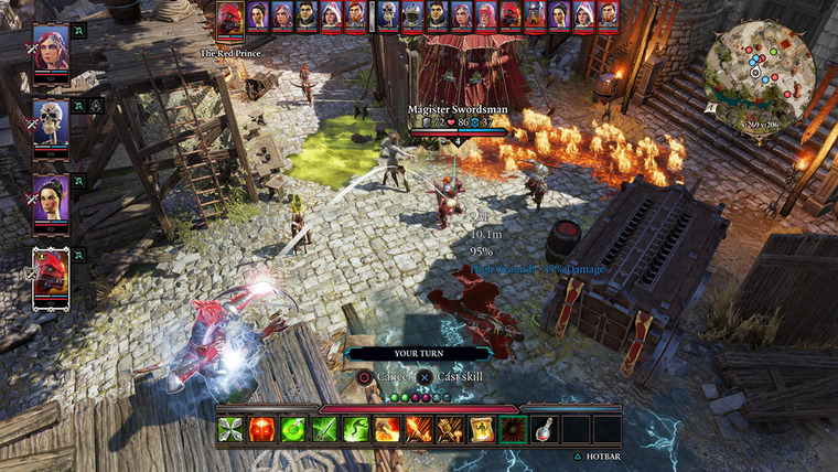 O melhor RPG tático de grupo semelhante ao Baldur's Gate 3