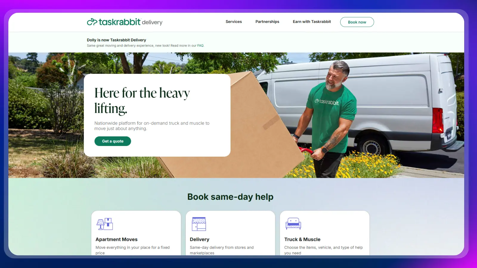 taskrabbit website