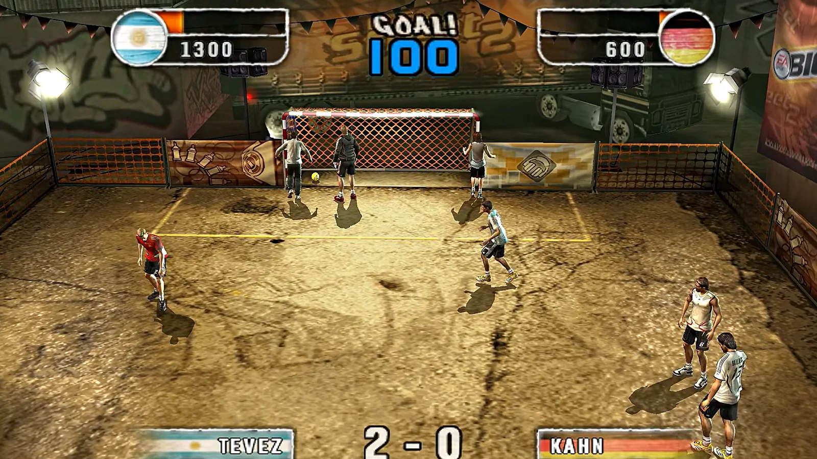 FIFA Street 2 - jogabilidade