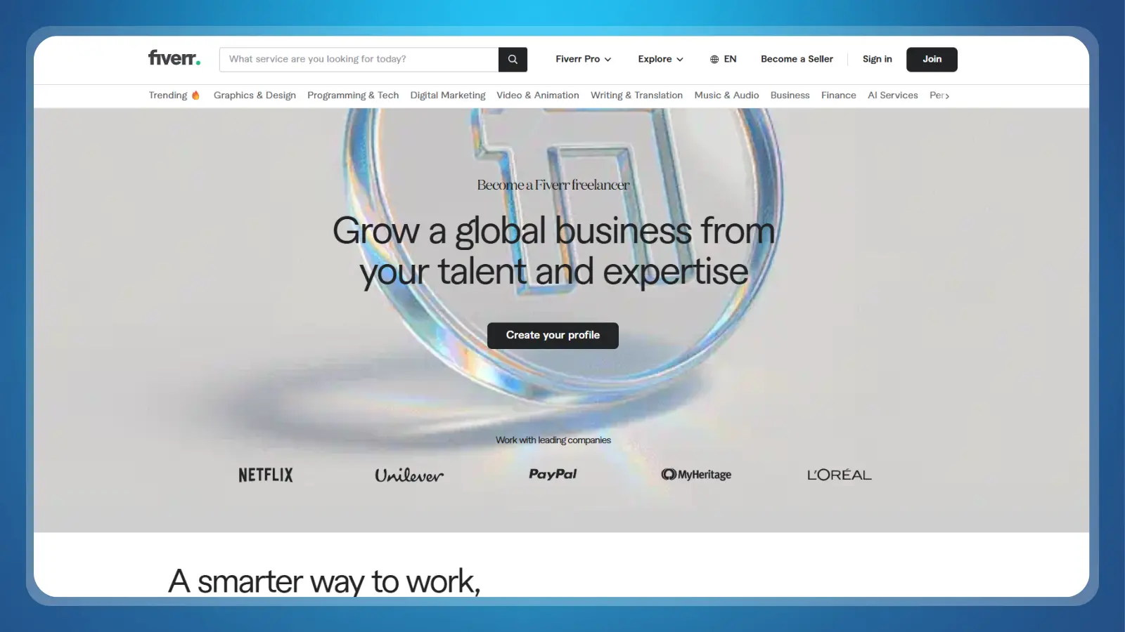 fiverr website