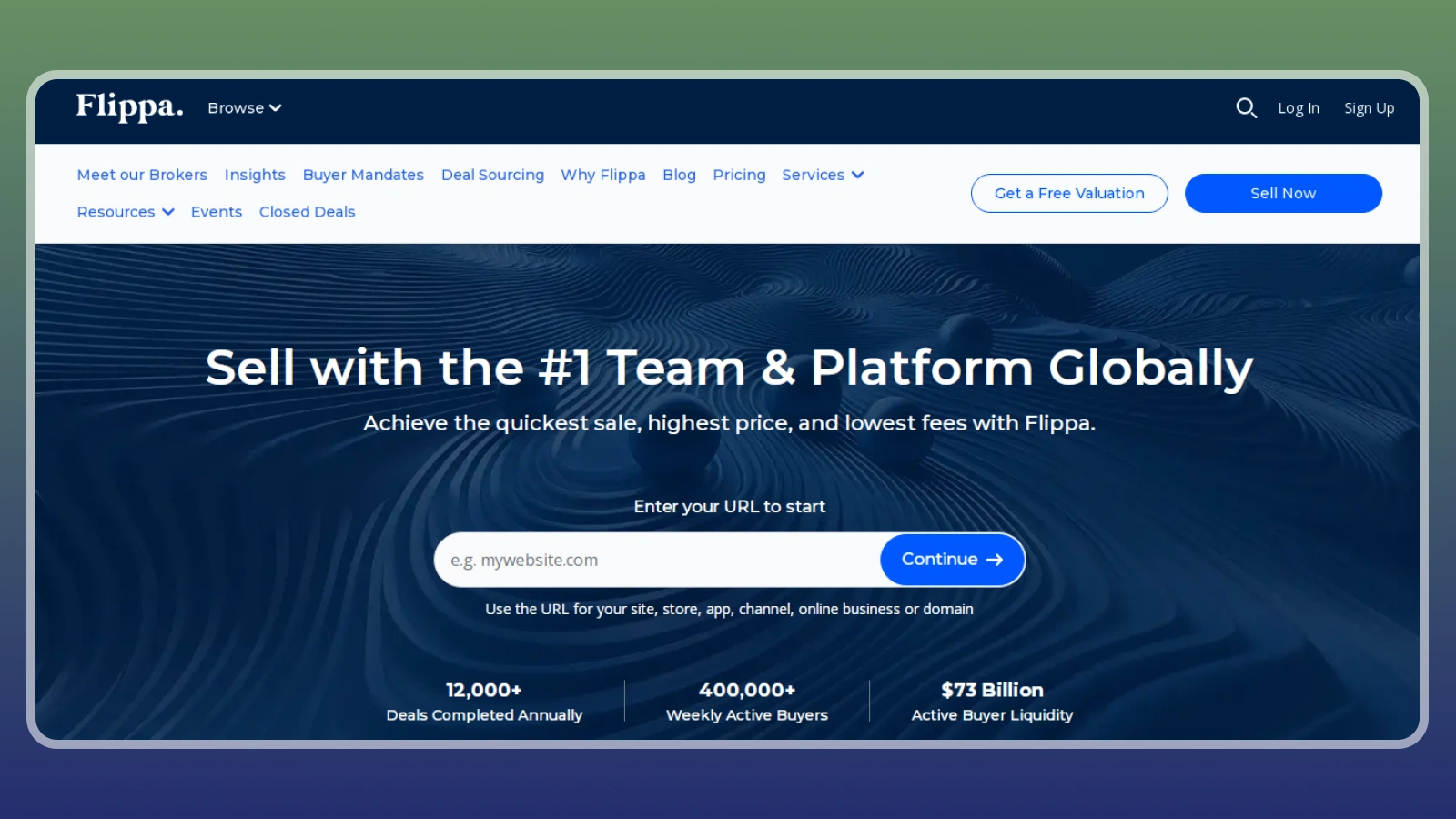 Flippa-Website
