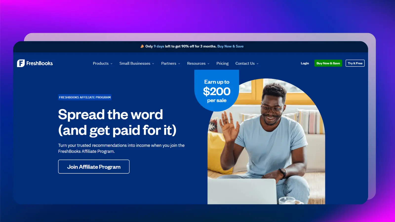 freshbooks website