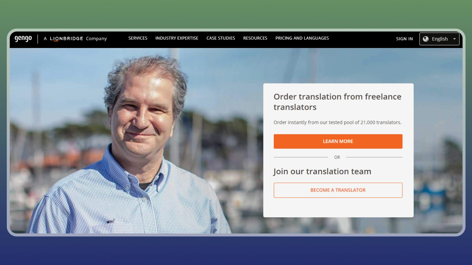website Gengo