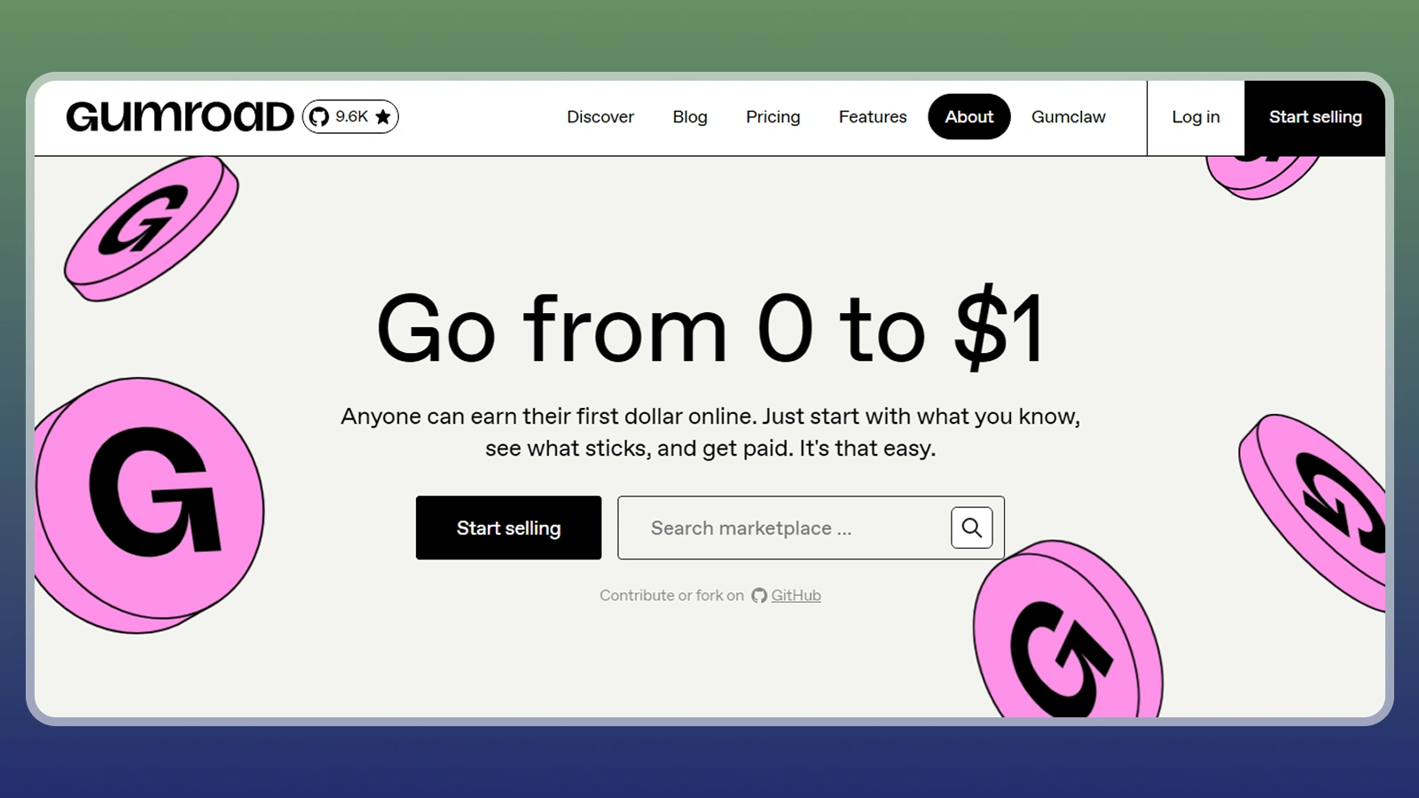 Gumroad website