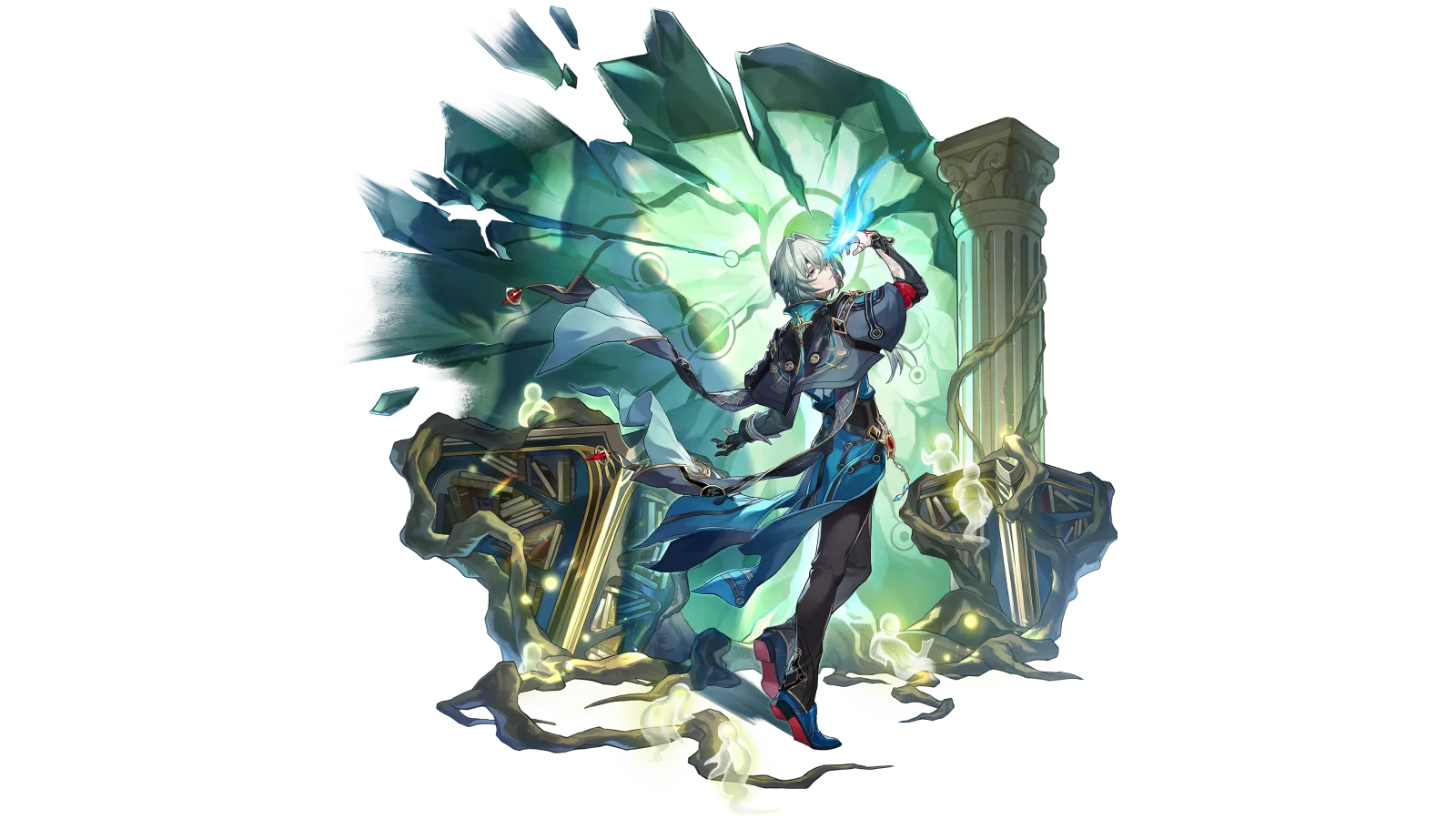 Anaxa official character art from Honkai Star Rail