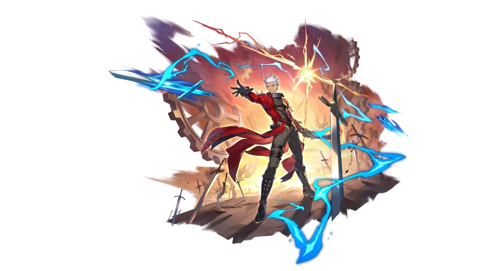 Archer official character art, Honkai Star Rail