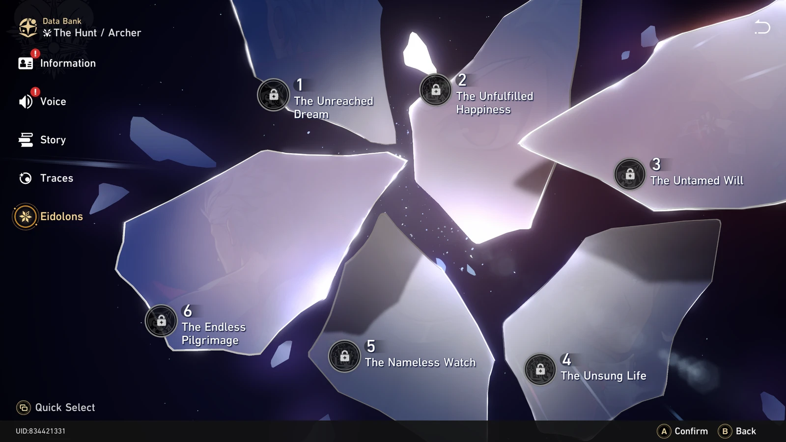 Archer's Eidolons in Honkai Star Rail