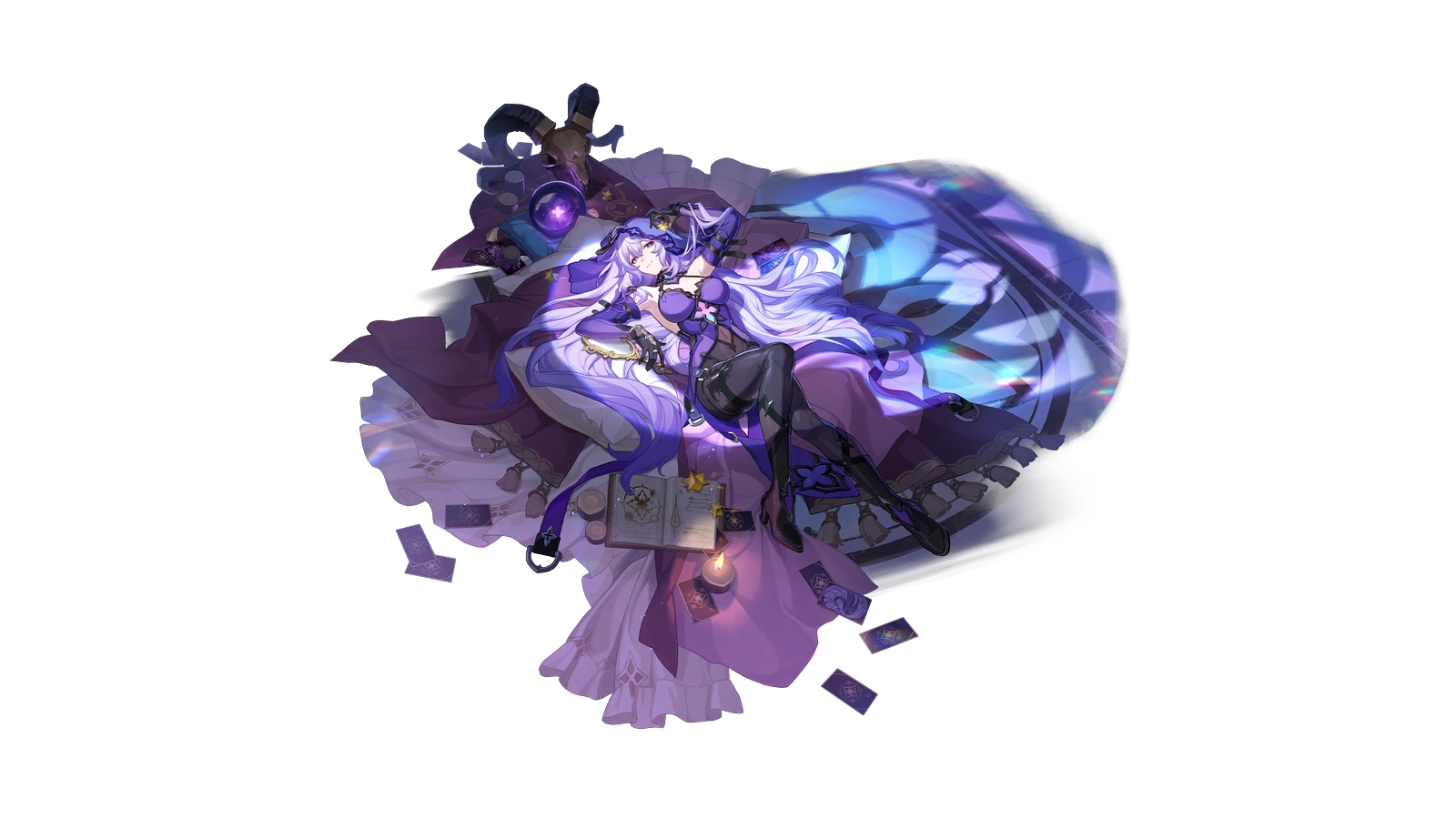 Black Swan’s official Honkai Star Rail character art