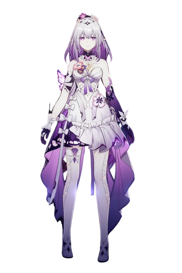 Castorice HSR character portrait against a transparent background