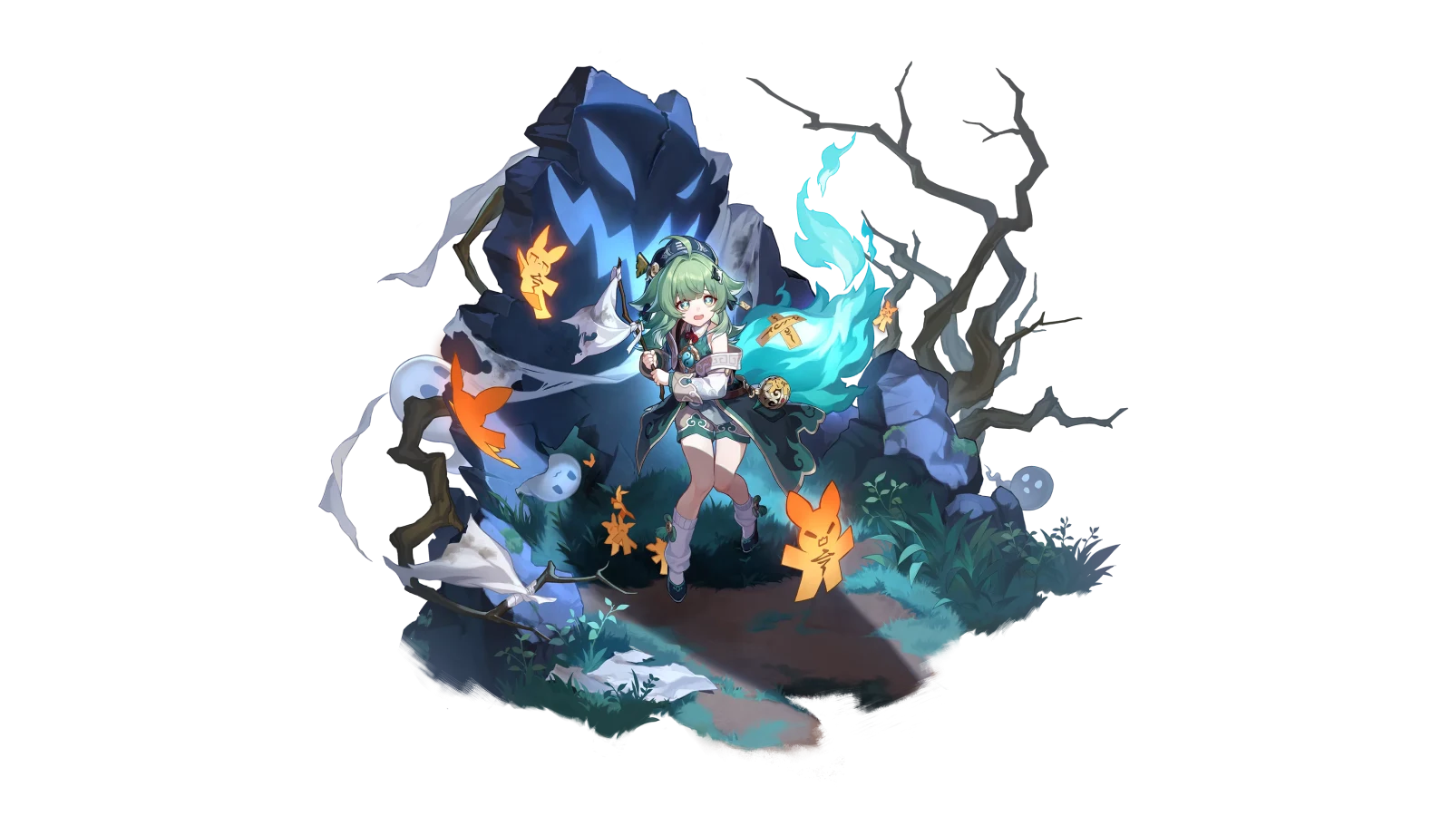 Huohuo official character art