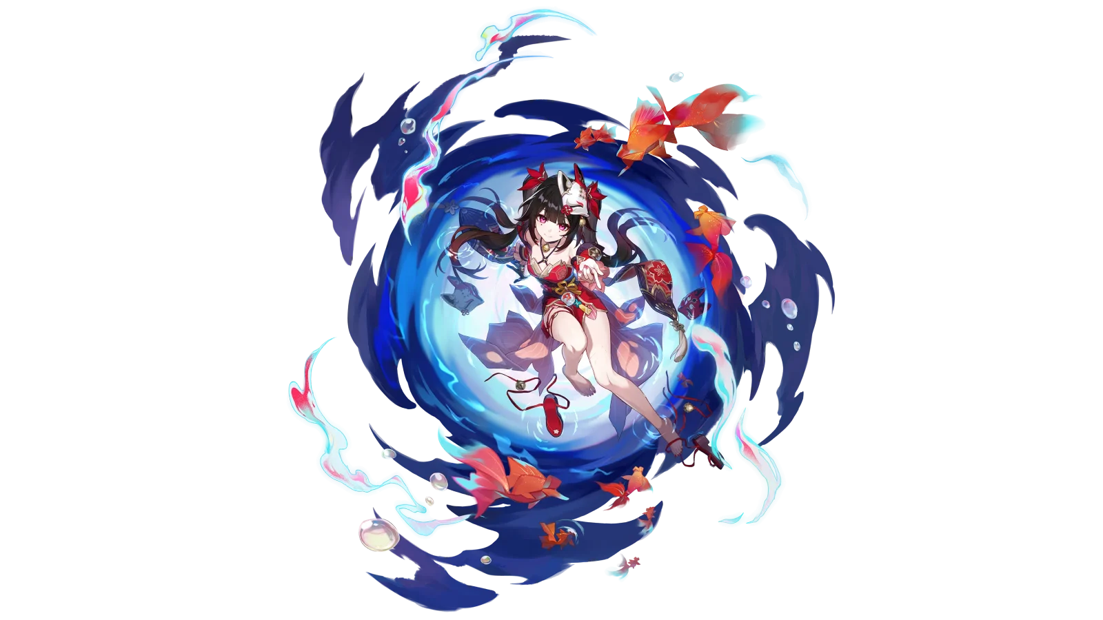Sparkle artwork showing her mask motif and Masked Fools affiliation