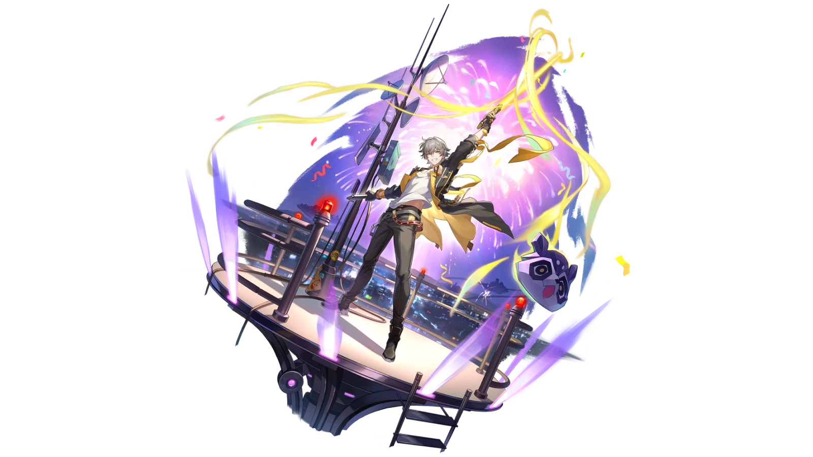 Trailblazer Elation HSR official character art (Male)