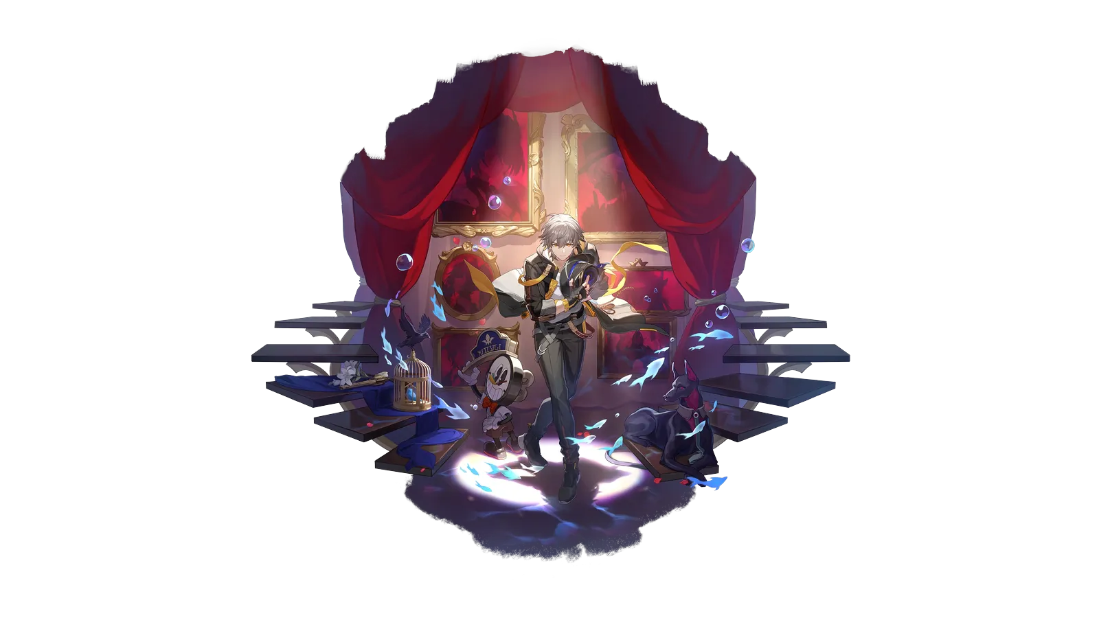 Trailblazer Harmony official character art, Honkai Star Rail