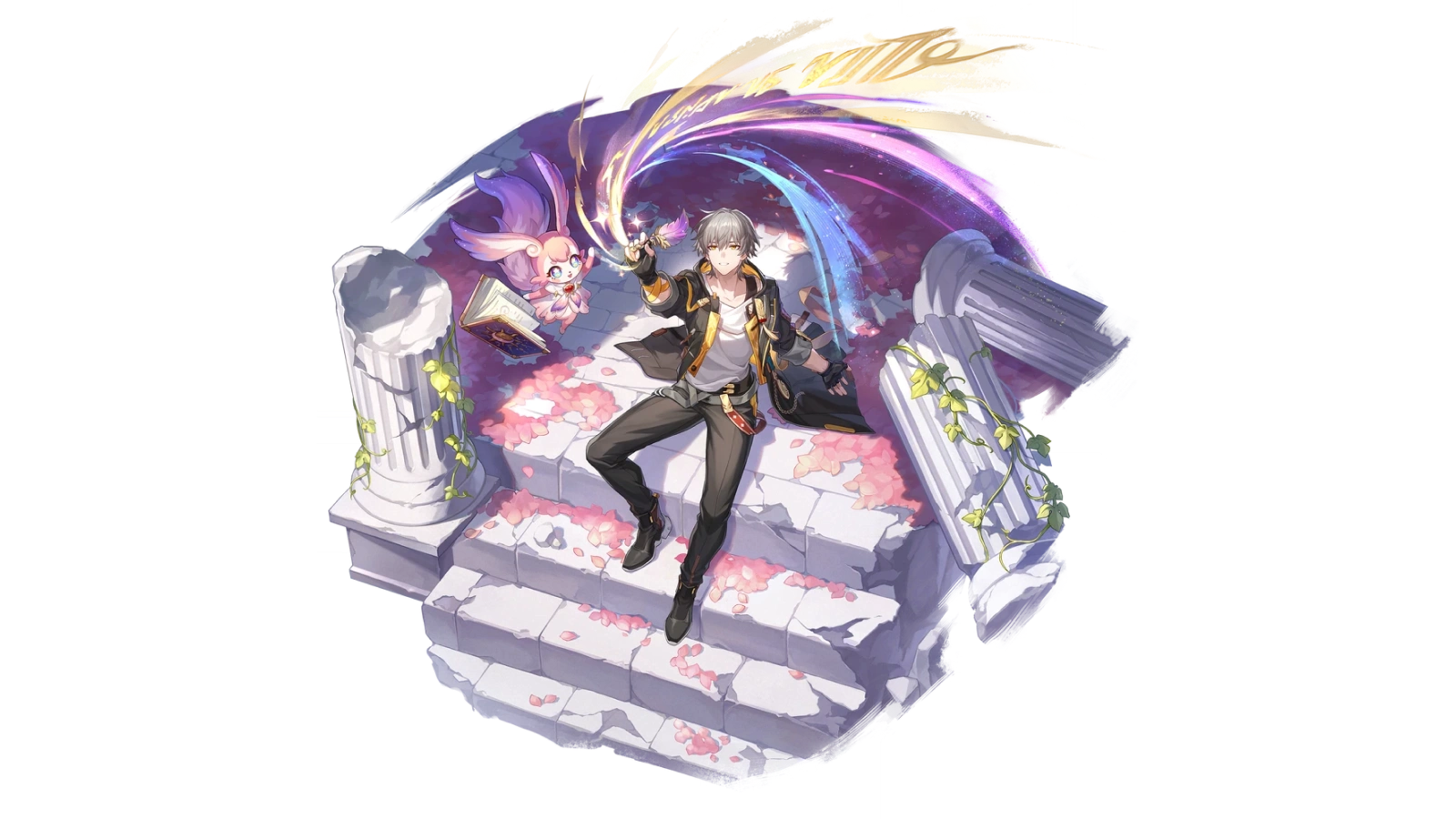 Trailblazer Remembrance HSR male character art