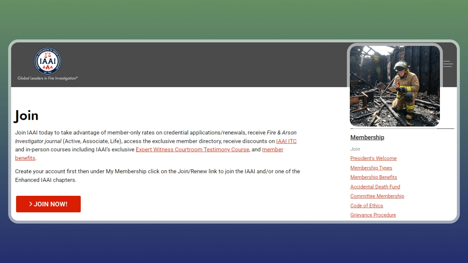IAAI website