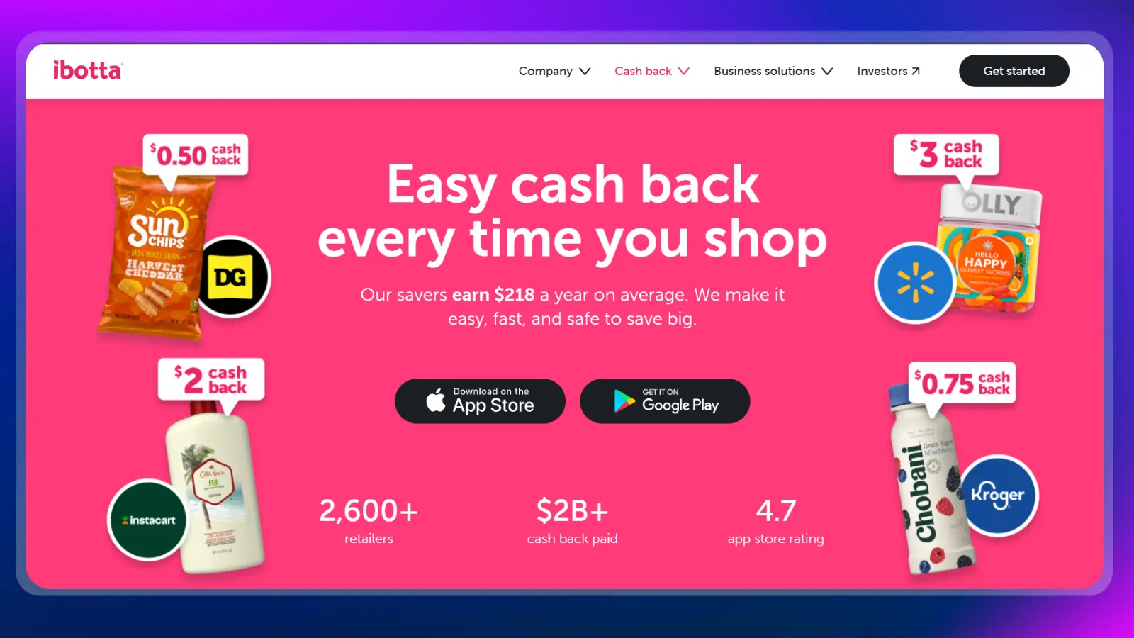 Ibotta website
