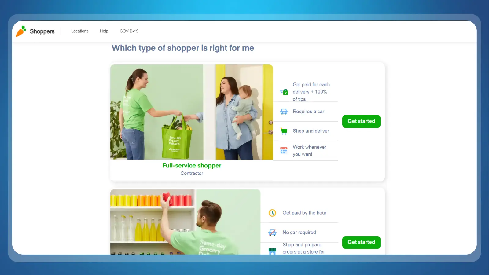 instacart website