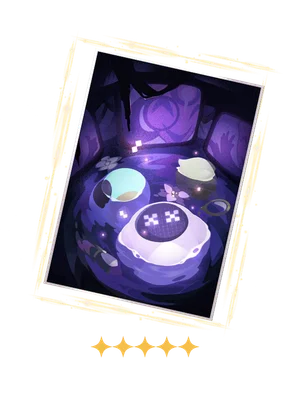 Elation Brimming With Blessings Light Cone icon, the best free pick for Trailblazer Elation in Honkai Star Rail